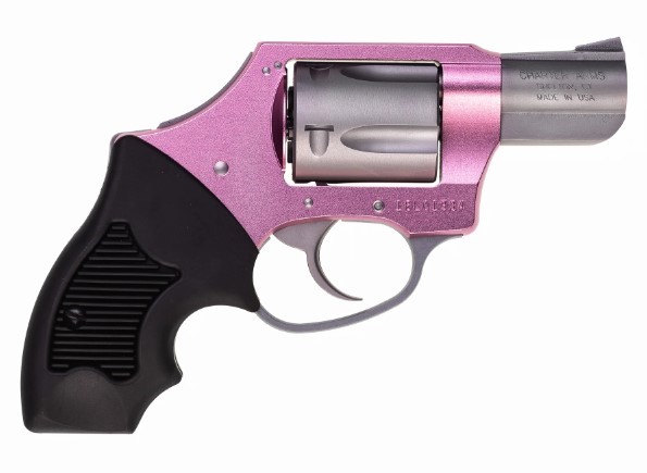 CHARTER ARMS THE PINK LADY .38 SPL. ALUMINUM 5 SHOT 2IN FIXED DAO PINK STAINLESS STEEL 53831 - Win Repeating Arms Promotion